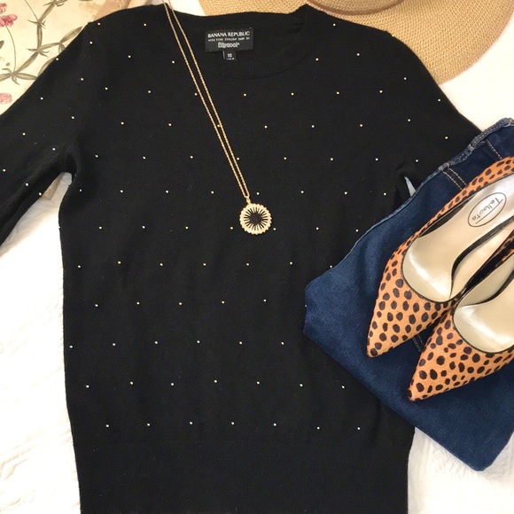 Banana Republic Filpucci beaded Sweater - Picture 7 of 11